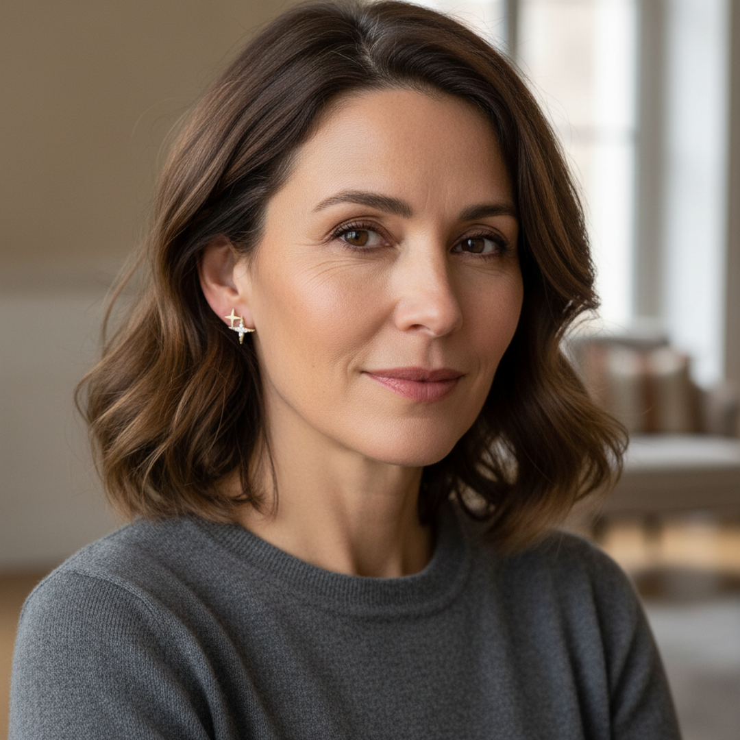 Stellara | Star Drop Earrings