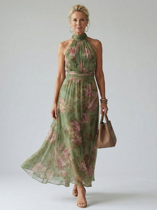 MIRELY | FLORAL MIDI DRESS FOR WOMEN