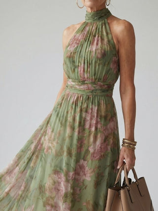 MIRELY | FLORAL MIDI DRESS FOR WOMEN