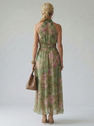 MIRELY | FLORAL MIDI DRESS FOR WOMEN