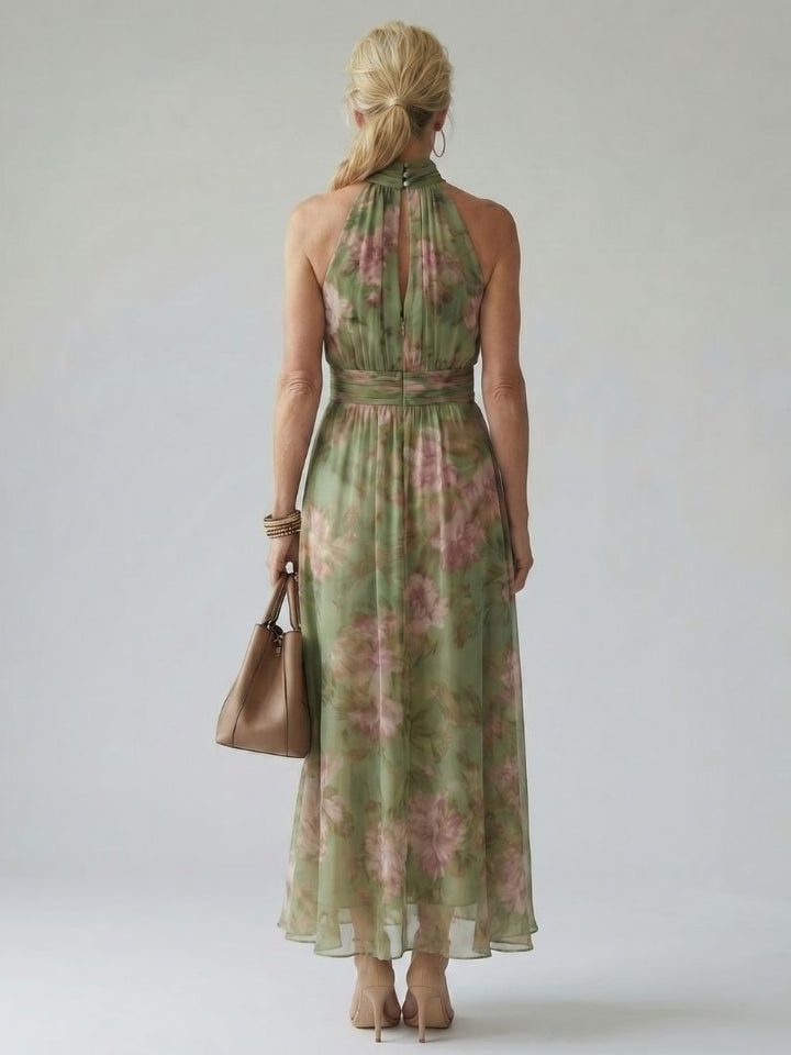 MIRELY | FLORAL MIDI DRESS FOR WOMEN