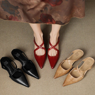 Aluna | Pointed-Toe Mules
