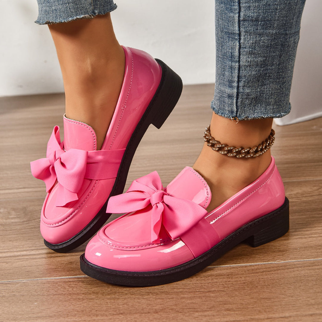 AYORA | ELEGANT BOW LOAFERS