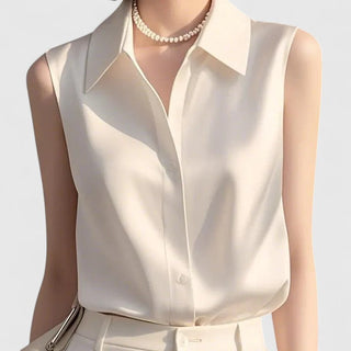 Irene | Sleeveless Blouse