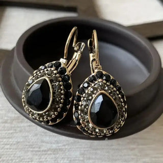 Rosalind | Crystal Teardrop Earrings