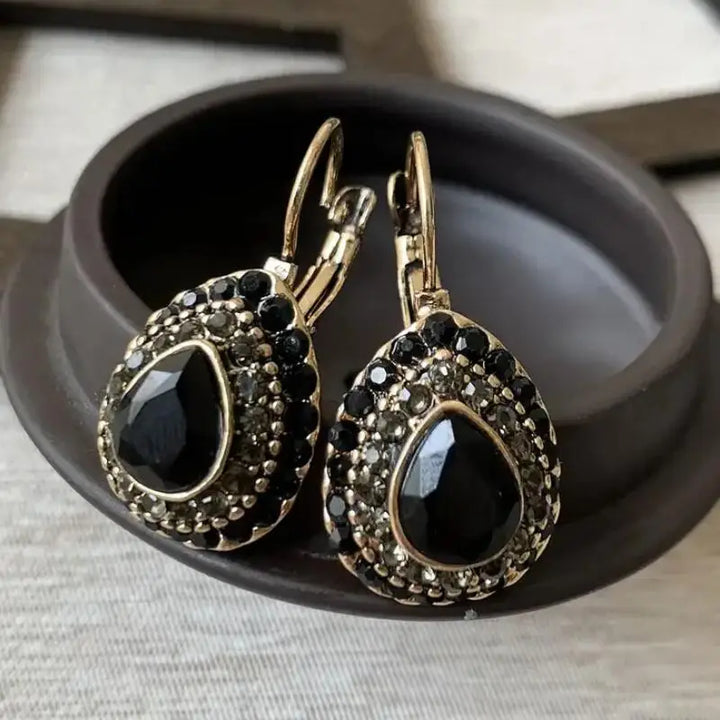 Rosalind | Crystal Teardrop Earrings