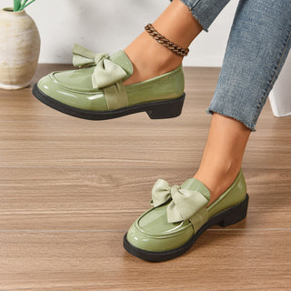 AYORA | ELEGANT BOW LOAFERS