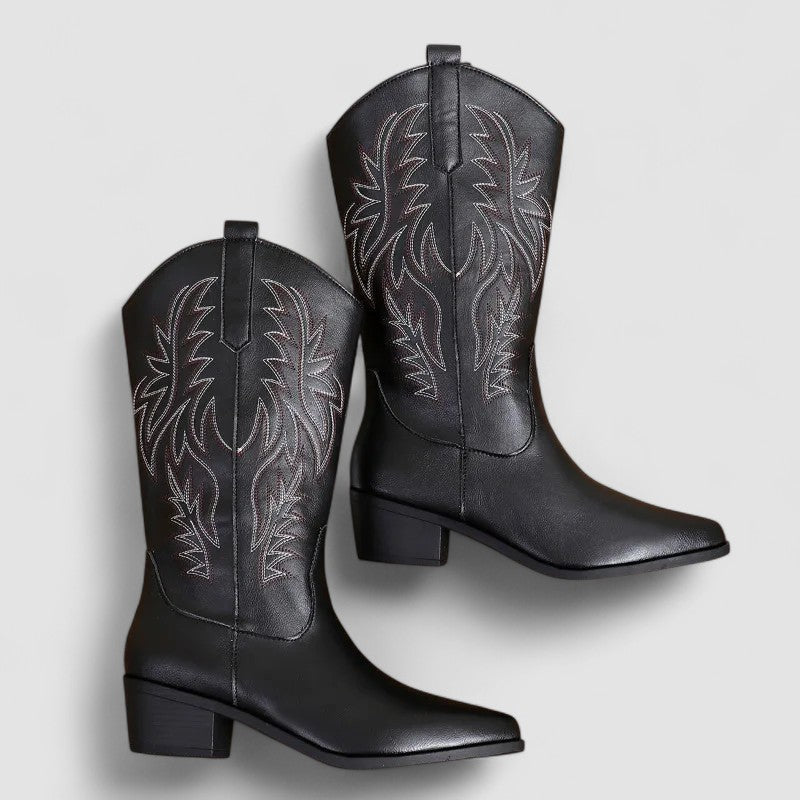 SERRA | EMBROIDERED WESTERN BOOTS