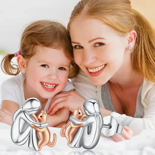 KATIE | CAT CUDDLE EARRINGS
