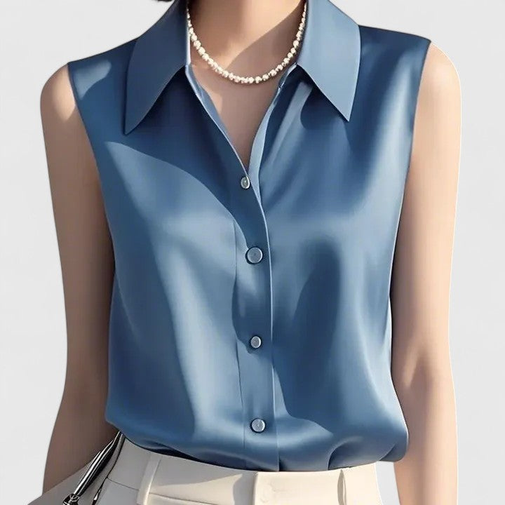 Irene™ | Sleeveless Blouse
