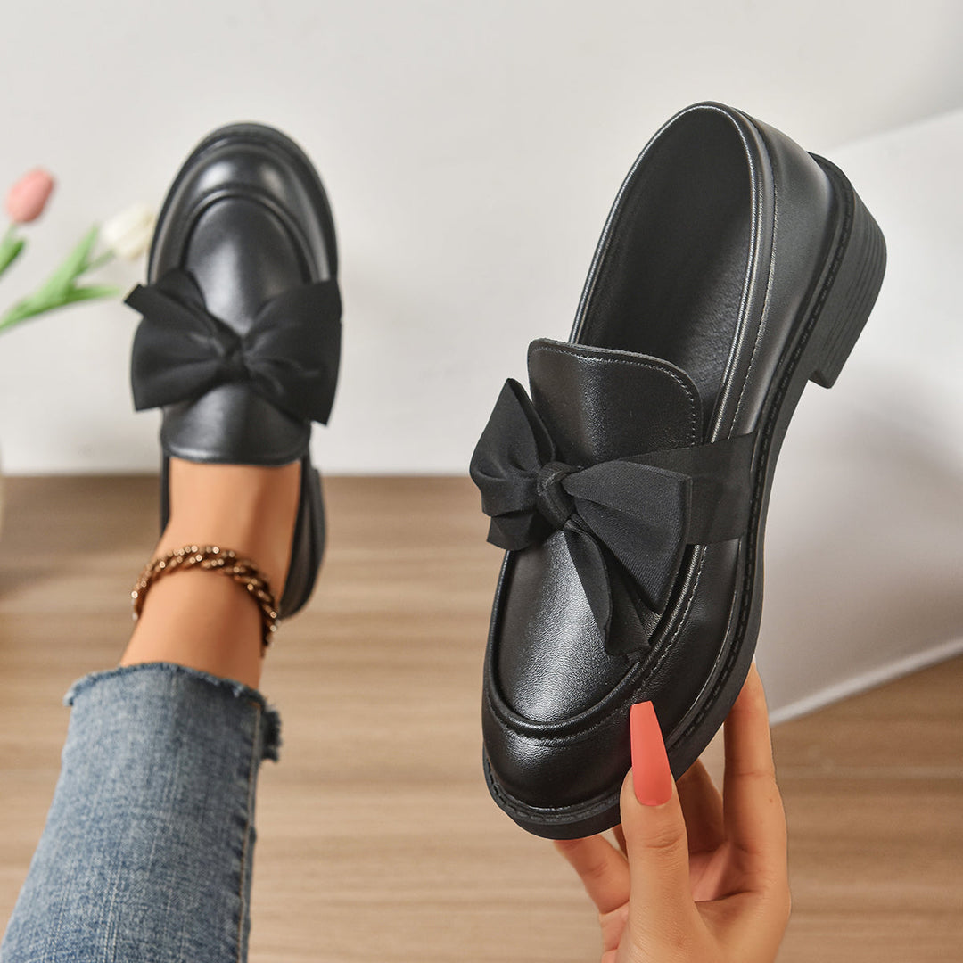 AYORA | ELEGANT BOW LOAFERS