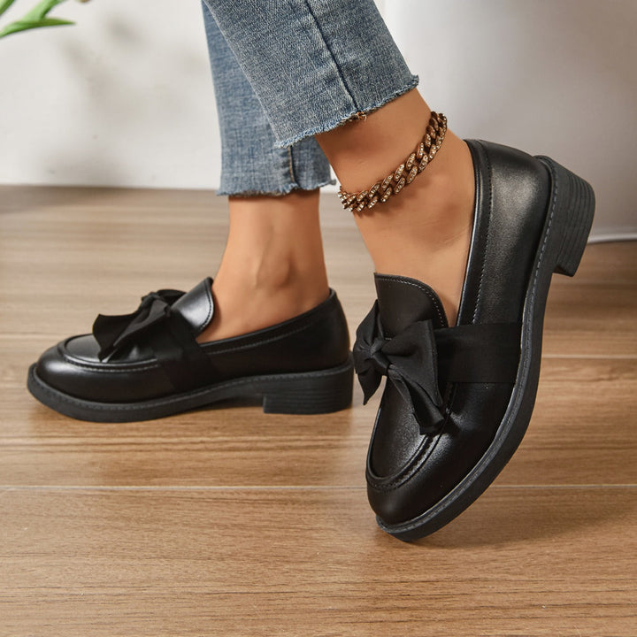 AYORA | ELEGANT BOW LOAFERS
