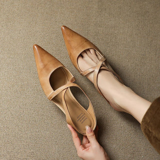 Aluna | Pointed-Toe Mules