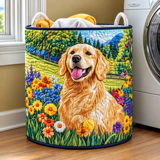 DIXIE | QUILTED LAUNDRY BASKET