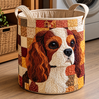 DIXIE | QUILTED LAUNDRY BASKET