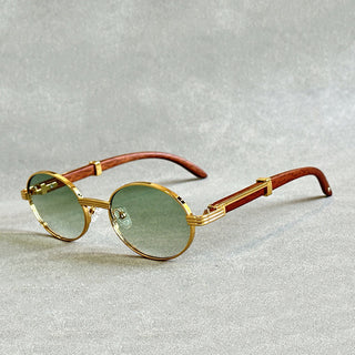 Teyro™ | Gradient Tinted Wooden Sunglasses