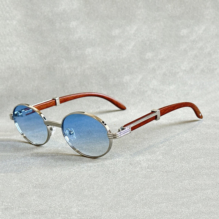 Teyro™ | Gradient Tinted Wooden Sunglasses