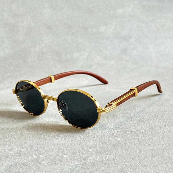 Teyro™ | Gradient Tinted Wooden Sunglasses