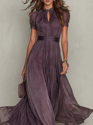 Flavia | Chiffon Maxi Dress