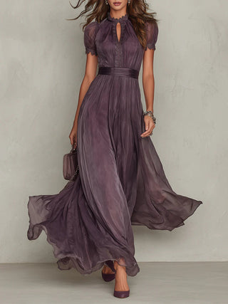 Flavia | Chiffon Maxi Dress