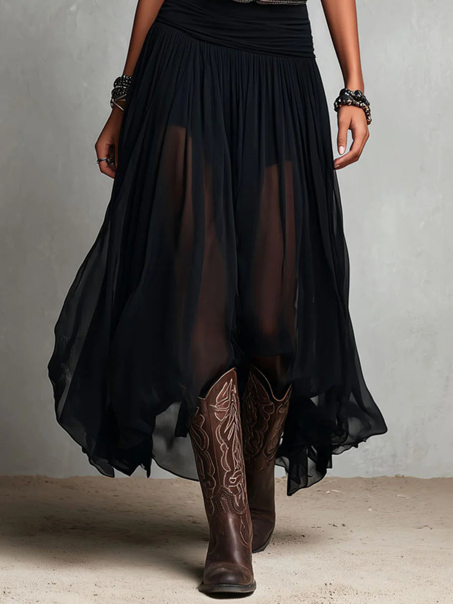 Calista™ | Black Maxi Dress