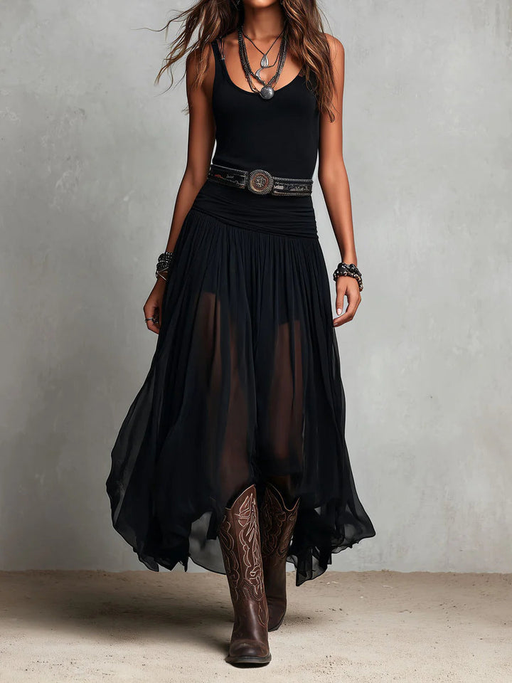 Calista™ | Black Maxi Dress