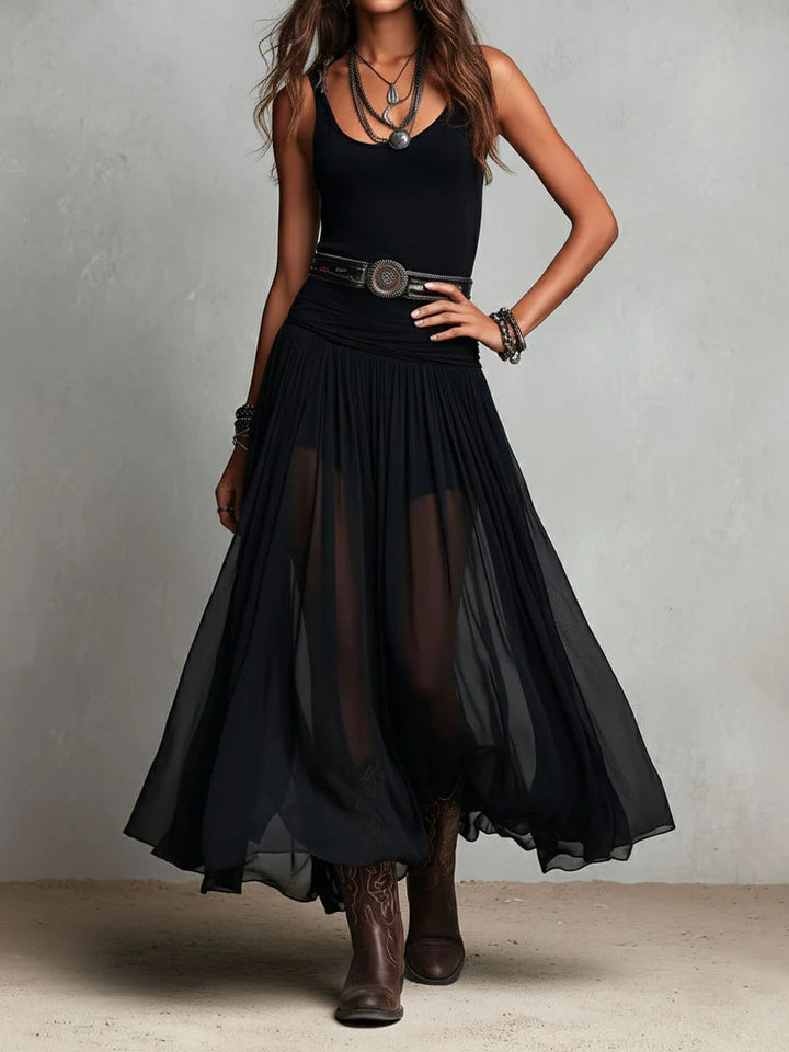 Calista™ | Black Maxi Dress