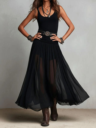 Calista™ | Black Maxi Dress