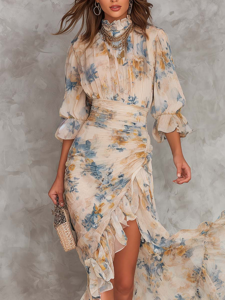 Rosalie | Chiffon Maxi Dress