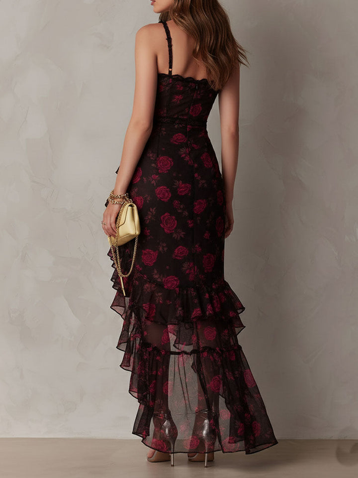 Lowe | Ruffle Hem Dress