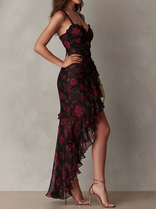 Lowe | Ruffle Hem Dress