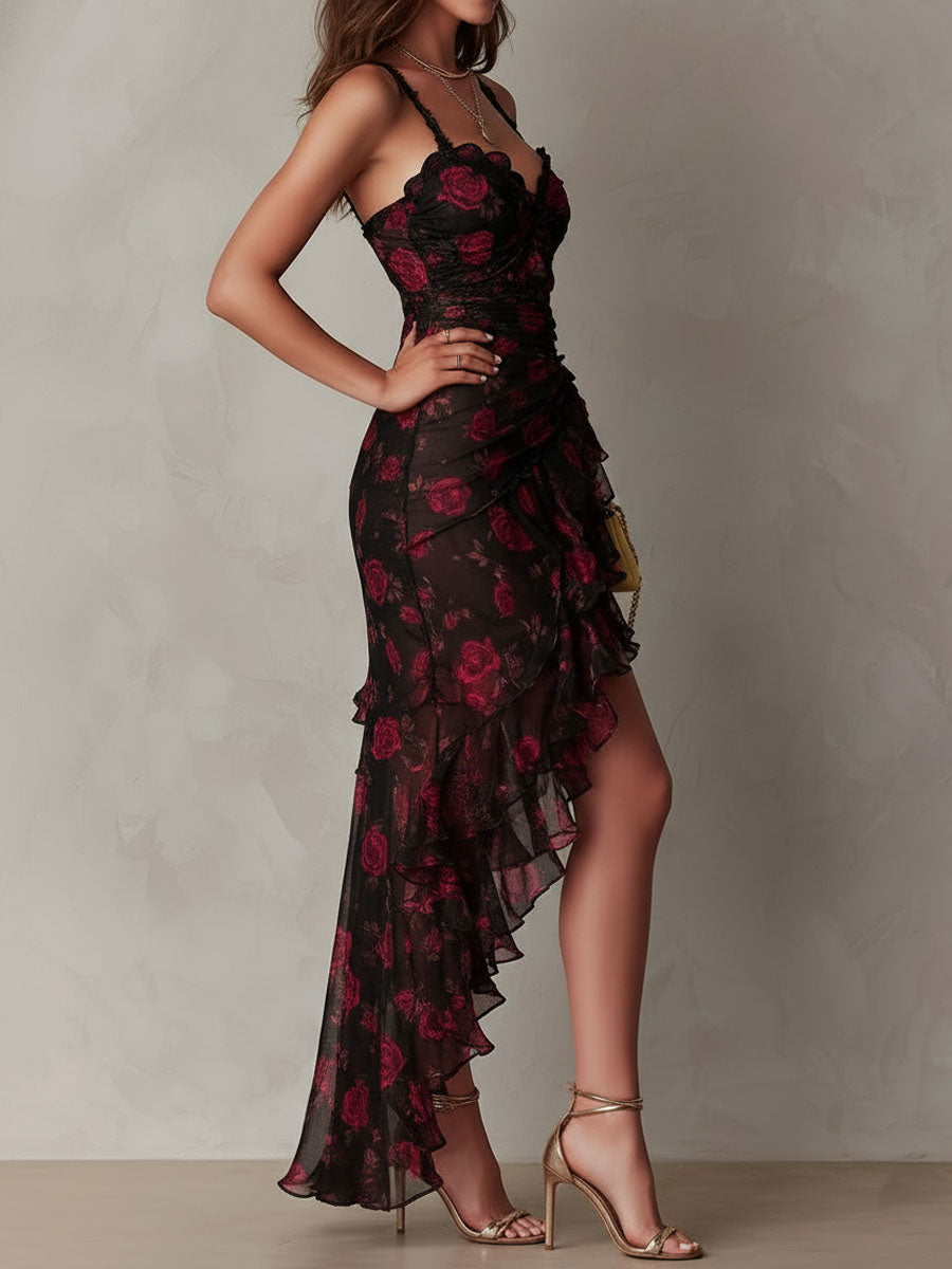 Lane | Ruched Hem Dress