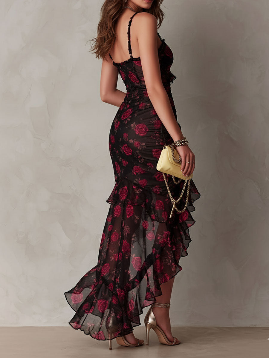 Lowe | Ruffle Hem Dress