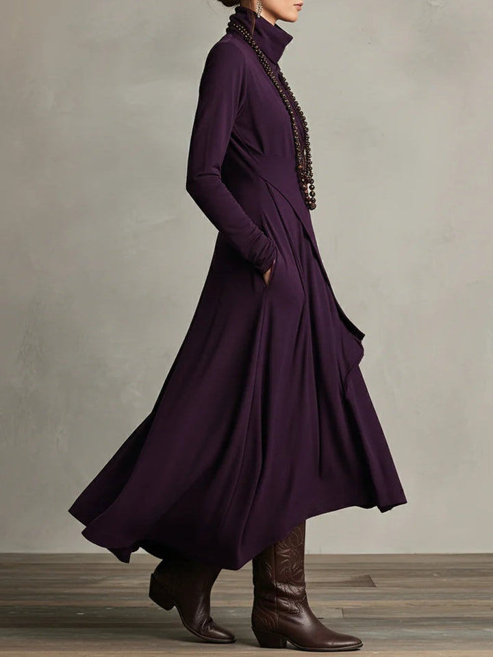 ARIELE | VINTAGE TURTLENECK DRESS