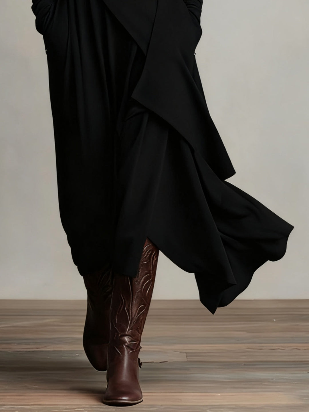 ARIELE | VINTAGE TURTLENECK DRESS