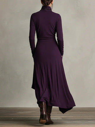 ARIELE | VINTAGE TURTLENECK DRESS
