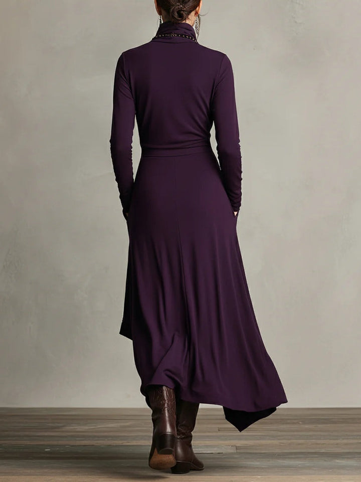ARIELE | VINTAGE TURTLENECK DRESS
