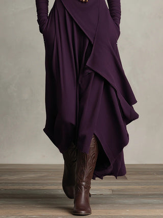 ARIELE | VINTAGE TURTLENECK DRESS