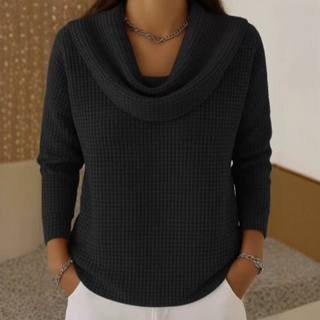 Amber | Waffle Sweater