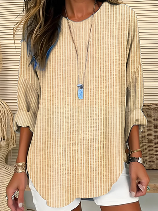 Rhea | Striped Blouse