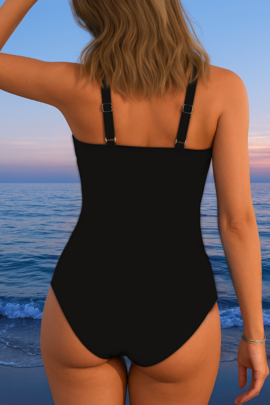 Mayte | Crossed swimsuit that flatters and enhances
