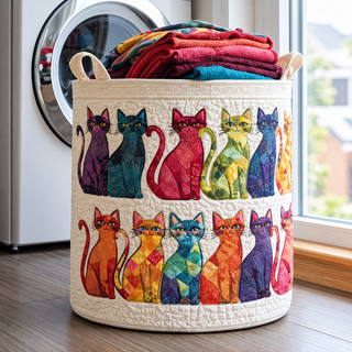 KATIE | CAT LAUNDRY BASKET