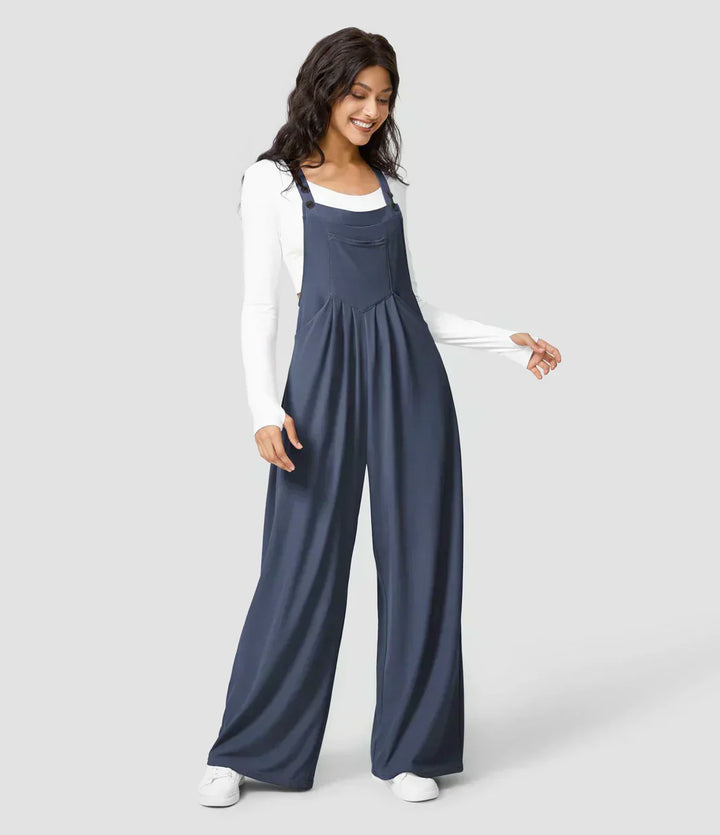 Pants with Adjustable Suspenders LadiVania™