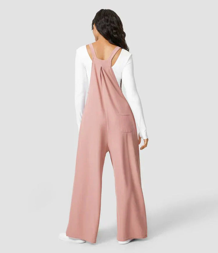 Pants with Adjustable Suspenders LadiVania™
