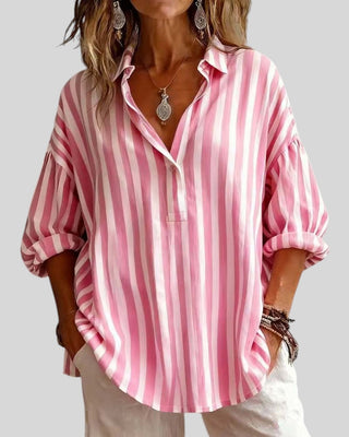 Nora | Striped Blouse