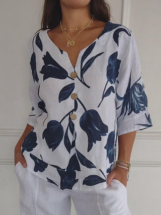 Despoina | Floral Top
