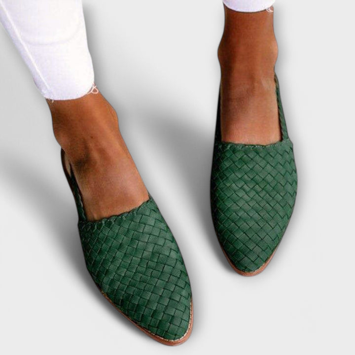 Aurora | Woven Mule Loafer - Image 2