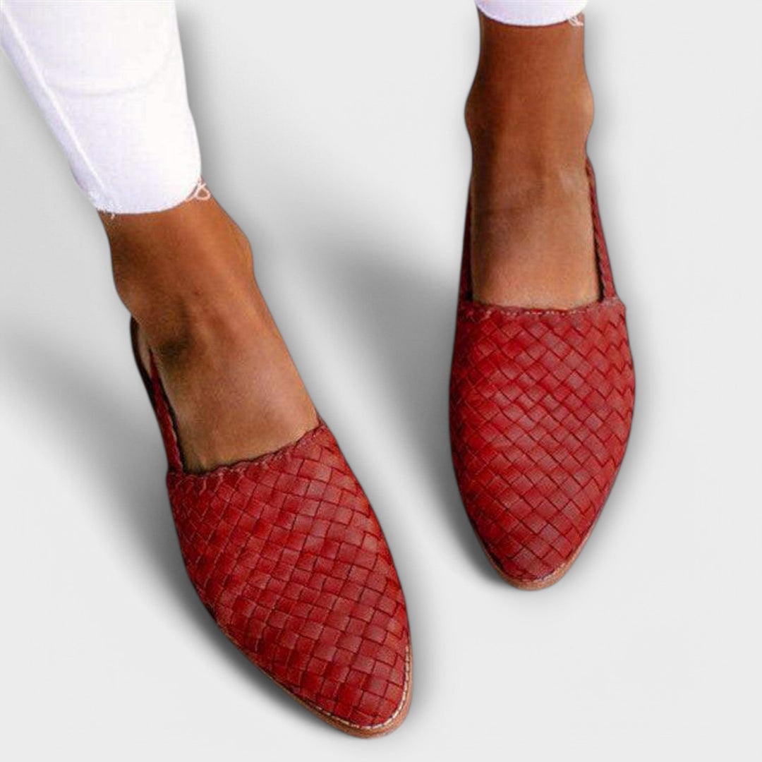 Aurora | Woven Mule Loafer - Image 3