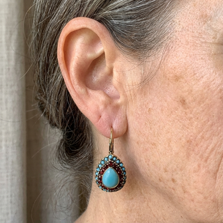 Rosalind | Crystal Teardrop Earrings