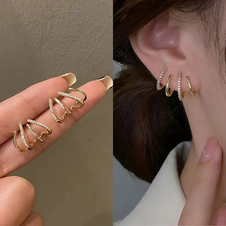 ZABBY | SPIRAL EAR CUFF EARRINGS